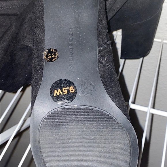 Size 9.5 WIDE Liz Claireborne Knee high suede boot - Picture 3 of 3